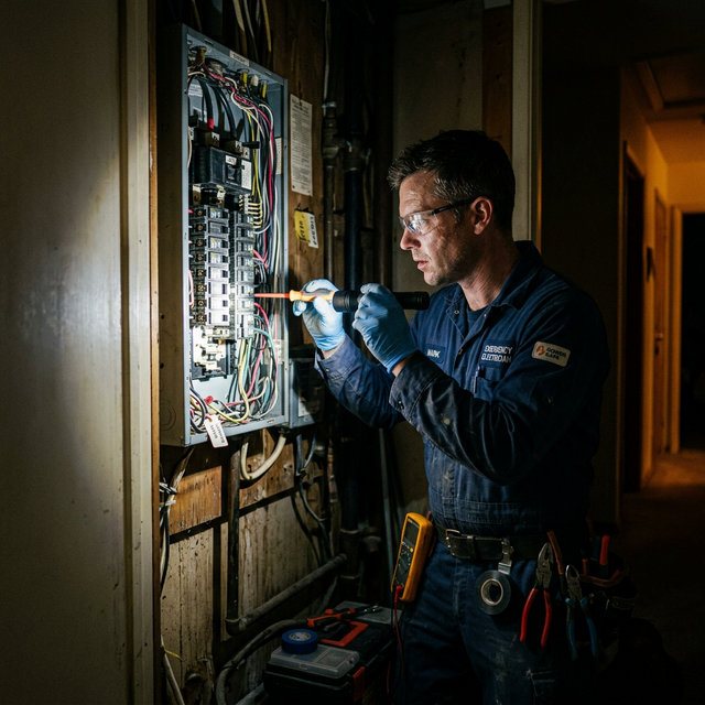 Reparación urgente de averías eléctricas